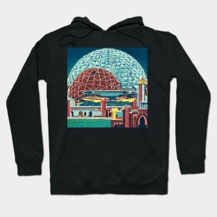 Epcot Center That Never Was (Retro Vintage) Hoodie